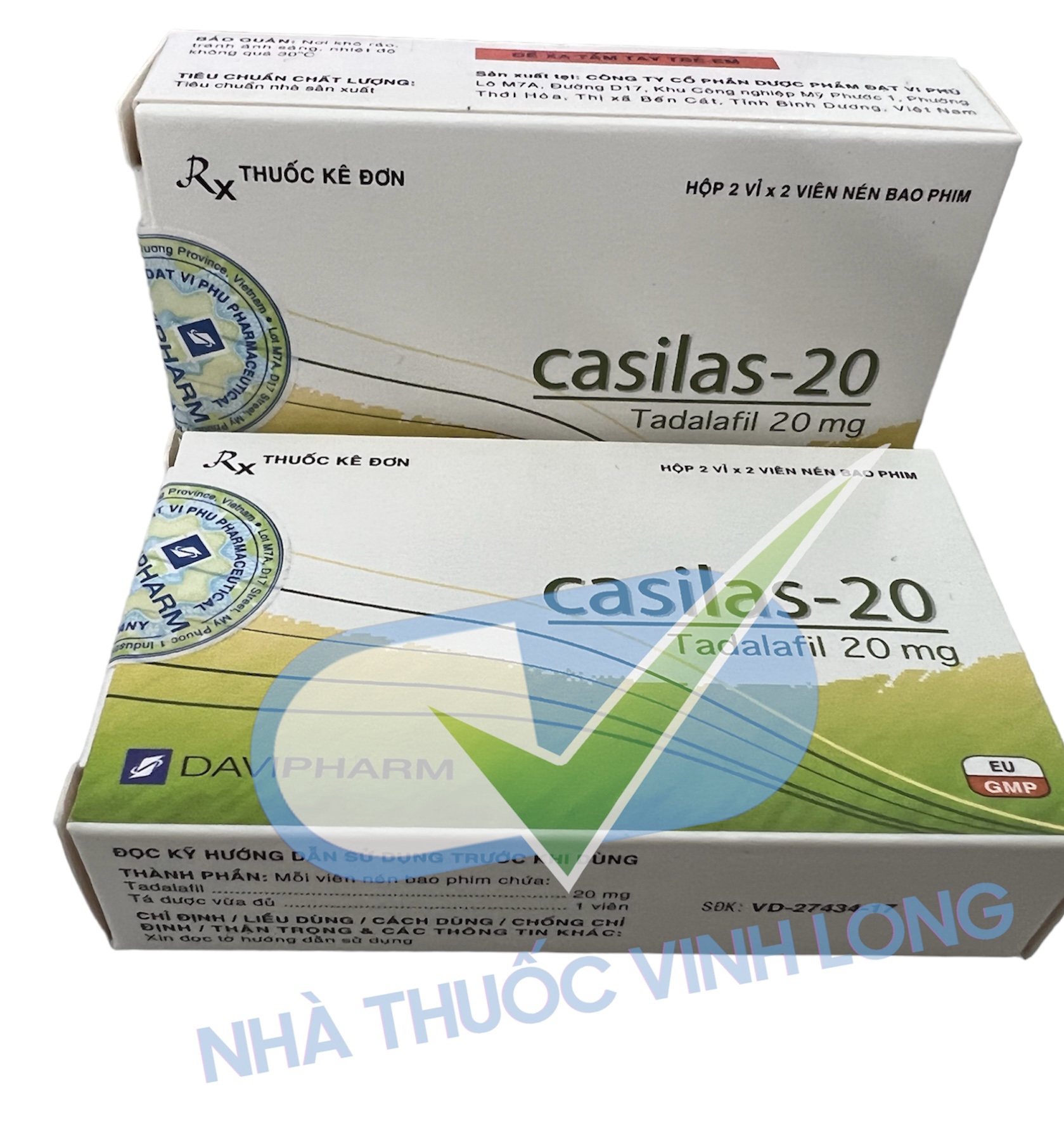 Thuốc Casilas 20mg chính hãng