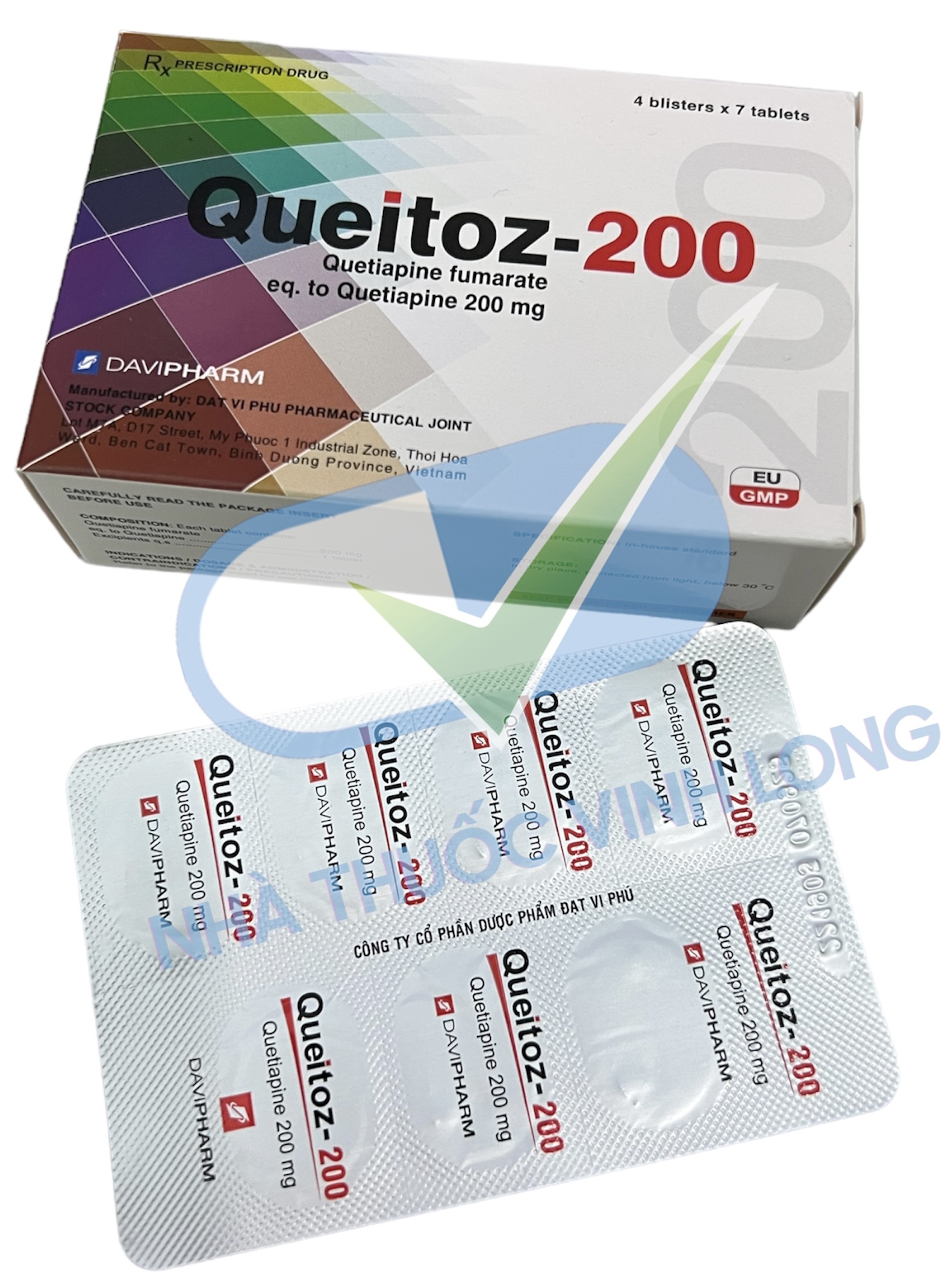 thuốc Queitoz 200mg