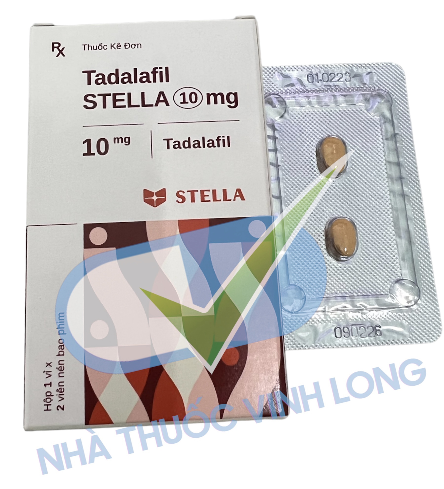 Tadalafil 10mg STELLA trị rối loạn cương dương