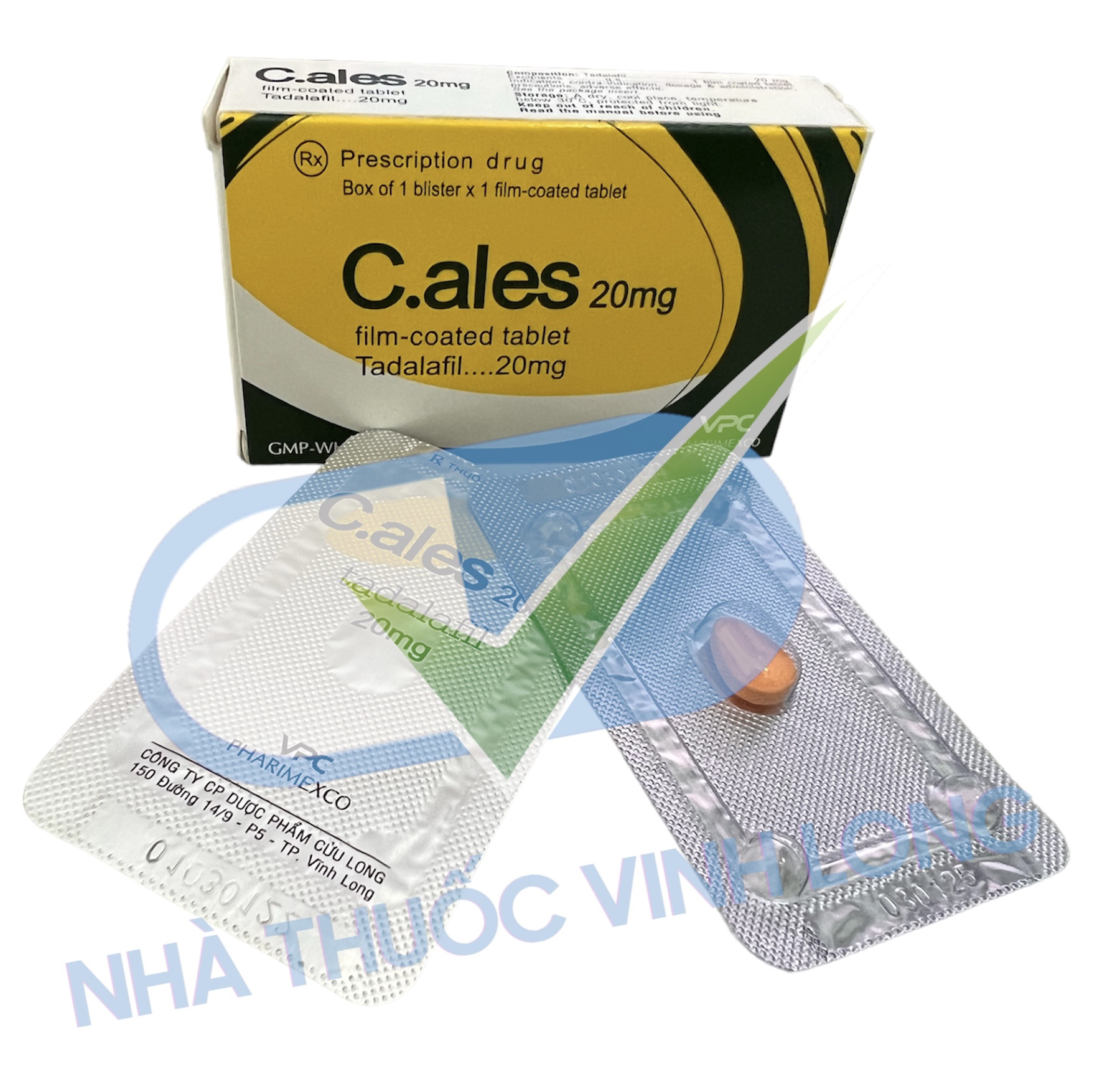 C.ales 20mg chính hãng