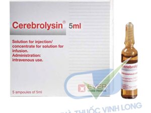 Cerebrolysini 5mL. Nguồn: Nhà thuốc Vinh Long