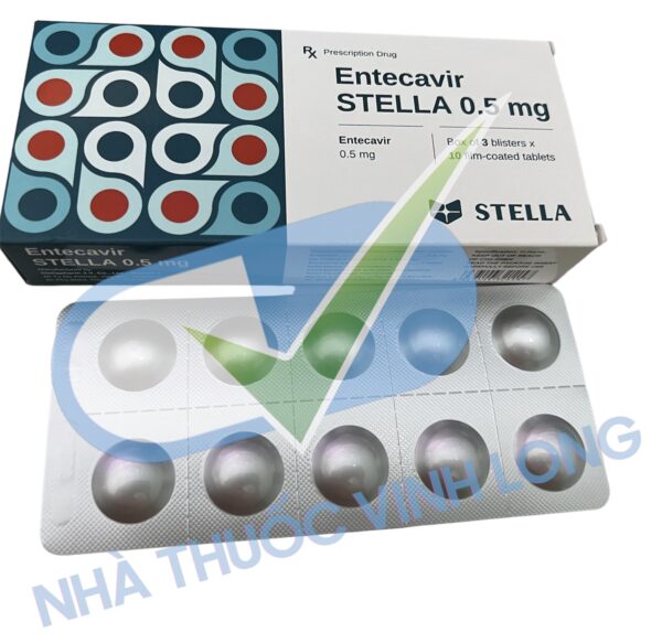 thuốc entecavir 0.5mg stella