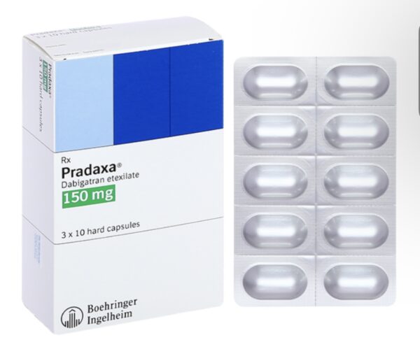 Pradaxa 150mg chính hãng nhà thuốc Vinh Long